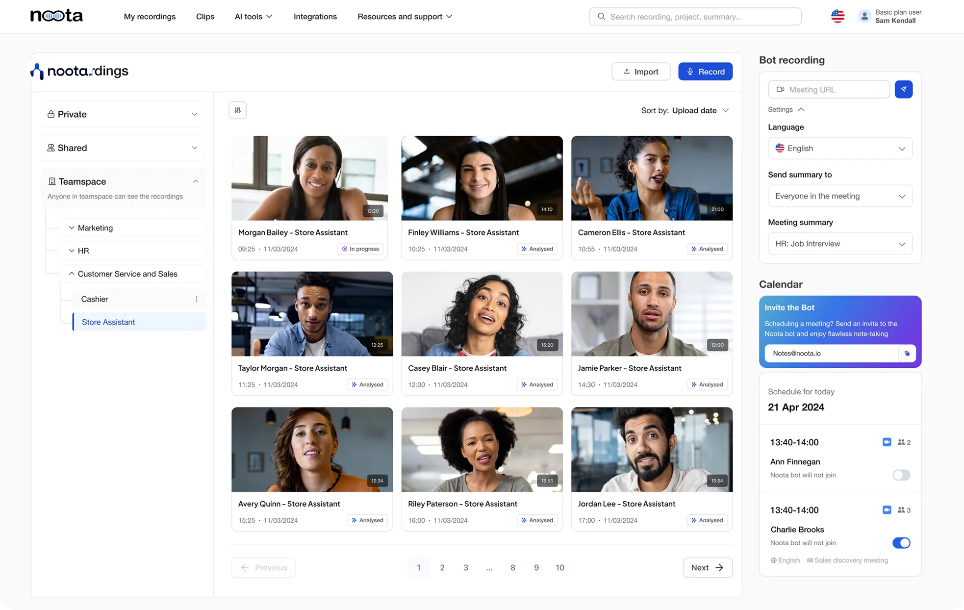 AI Interview Notes & Reports